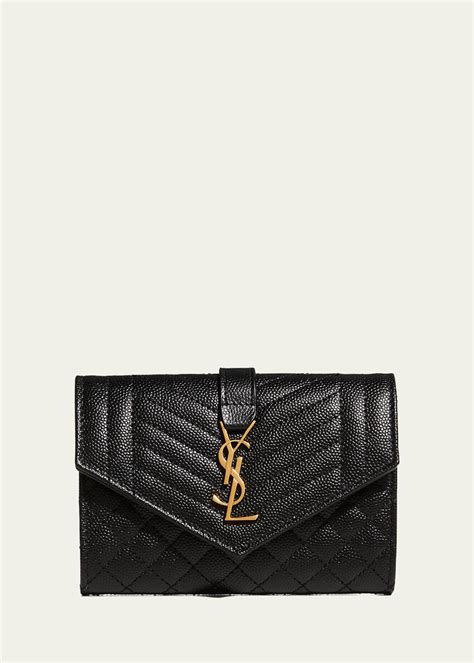 ysl envelop wallet|envelope small ysl flap wallet.